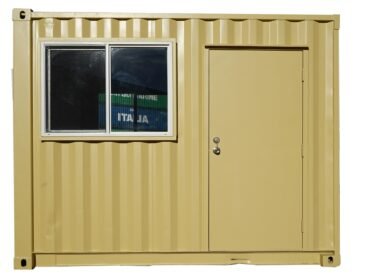 10' Ground Level Office Container