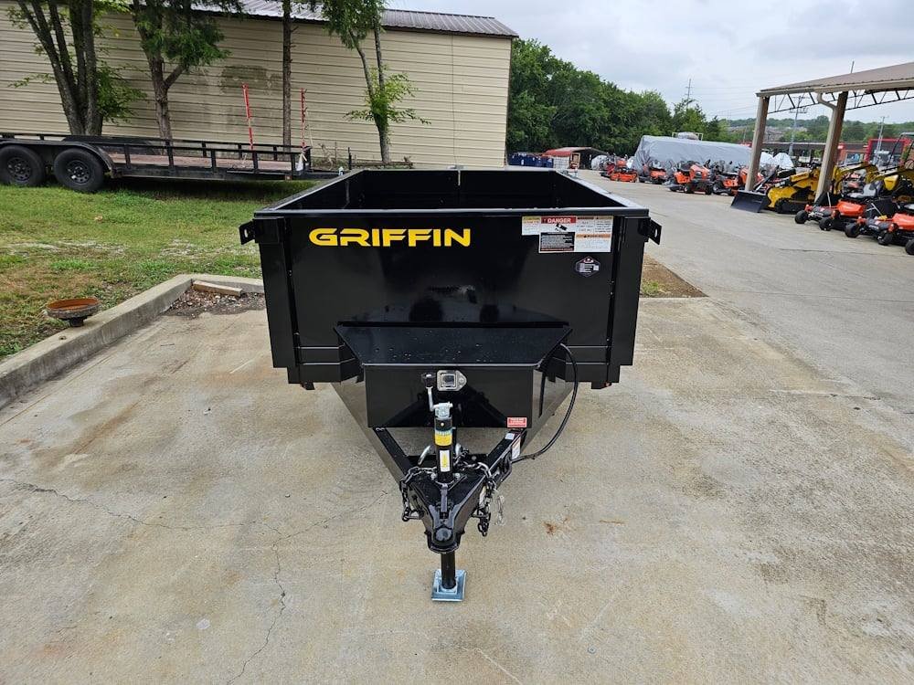 5x8 Hydraulic Dump Trailer 24" Sides 5,200lb Axle with Brake - Image 2