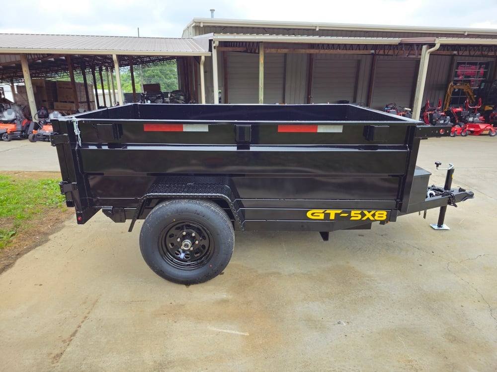 5x8 Hydraulic Dump Trailer 24" Sides 5,200lb Axle with Brake - Image 8
