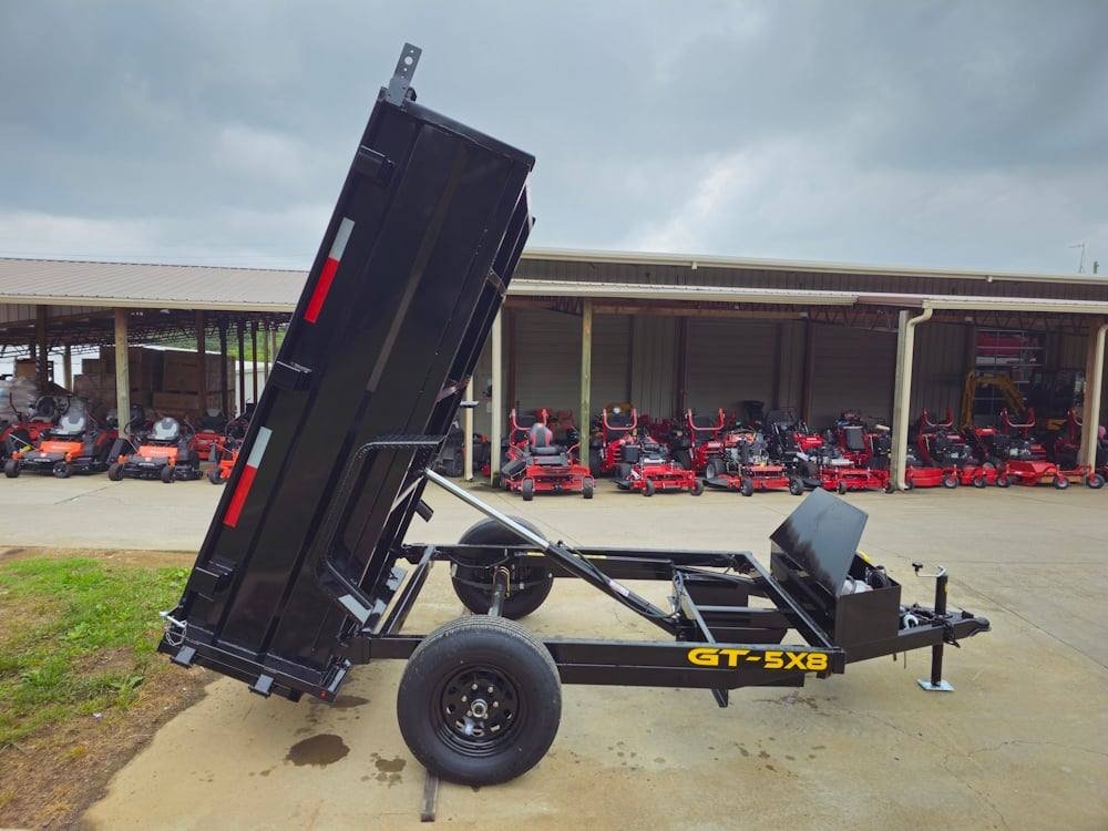 5x8 Hydraulic Dump Trailer 24" Sides 5,200lb Axle with Brake - Image 17