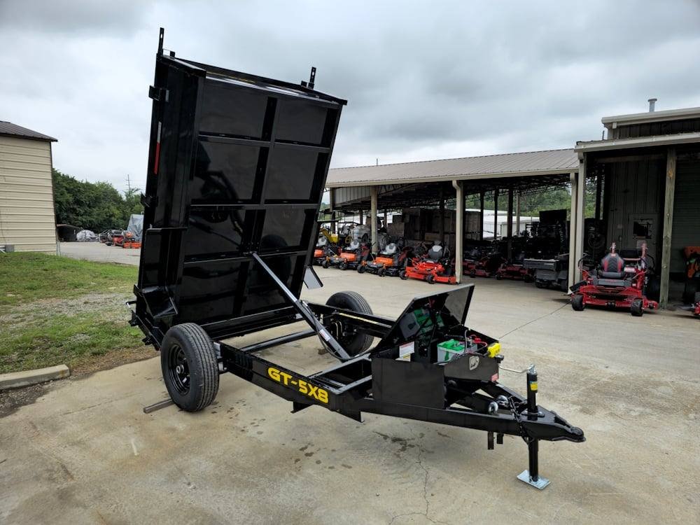 5x8 Hydraulic Dump Trailer 24" Sides 5,200lb Axle with Brake - Image 18