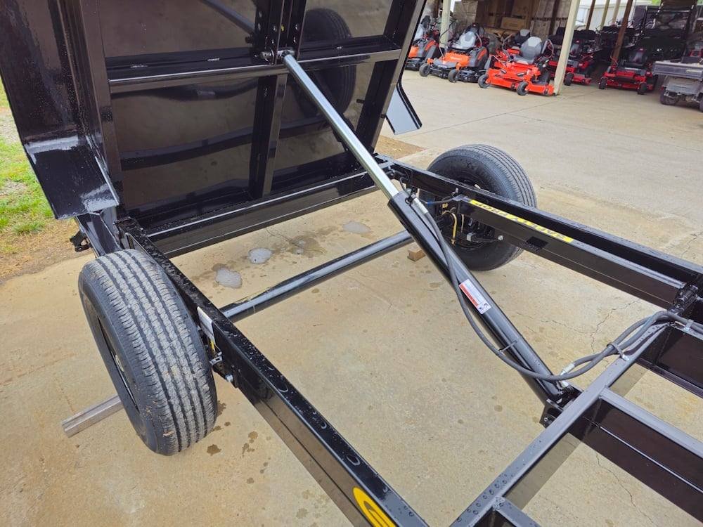 5x8 Hydraulic Dump Trailer 24" Sides 5,200lb Axle with Brake - Image 19