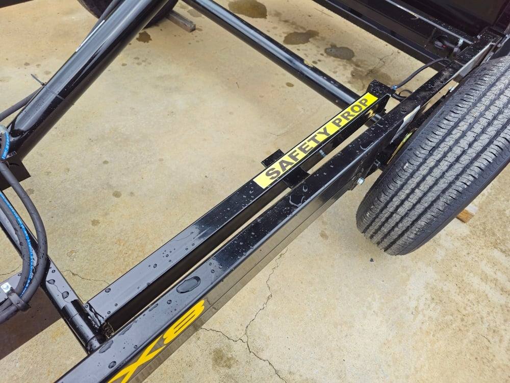 5x8 Hydraulic Dump Trailer 24" Sides 5,200lb Axle with Brake - Image 20