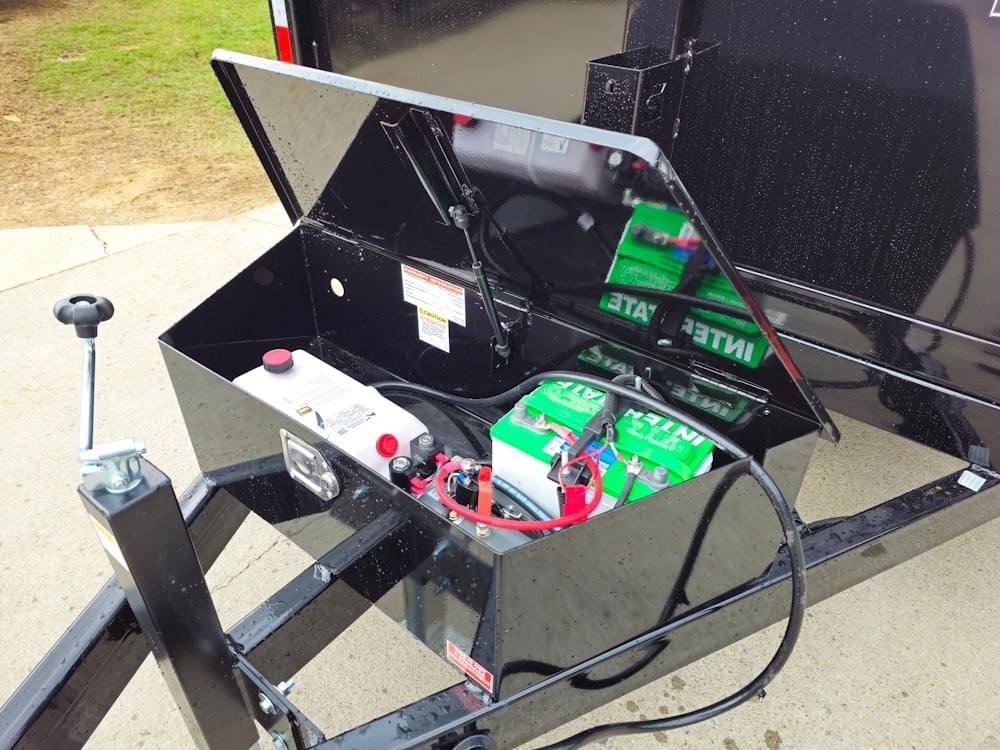 7x12 Hydraulic Dump Trailer with 2ft Sides (2) 6K Axles 12k GVWR - Image 11