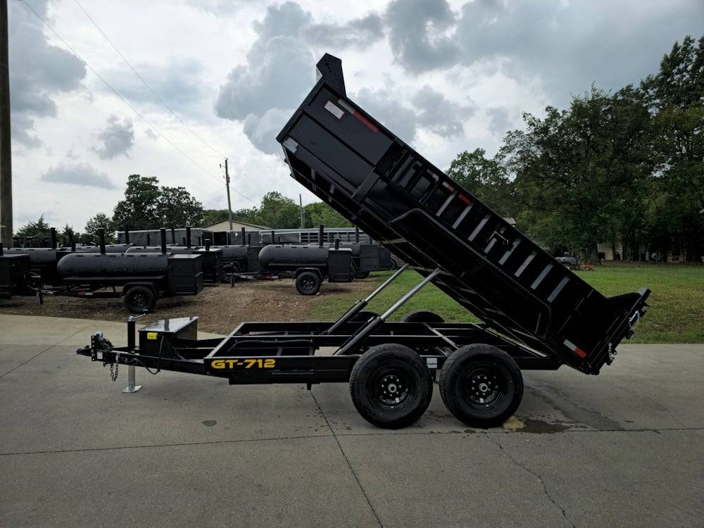 7x12 Hydraulic Dump Trailer with 2ft Sides (2) 6K Axles 12k GVWR - Image 14