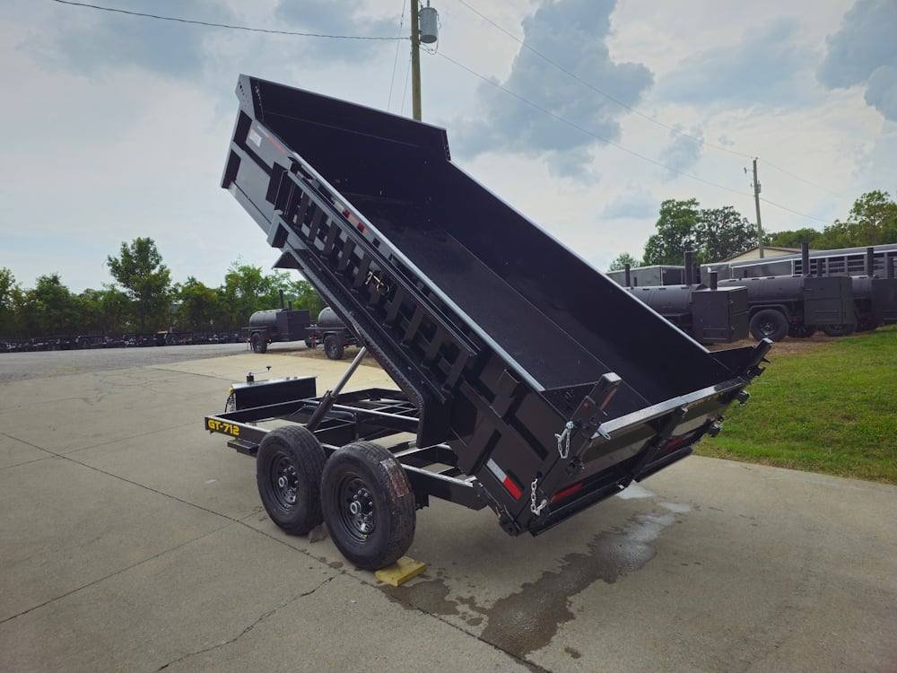 7x12 Hydraulic Dump Trailer with 2ft Sides (2) 6K Axles 12k GVWR - Image 16