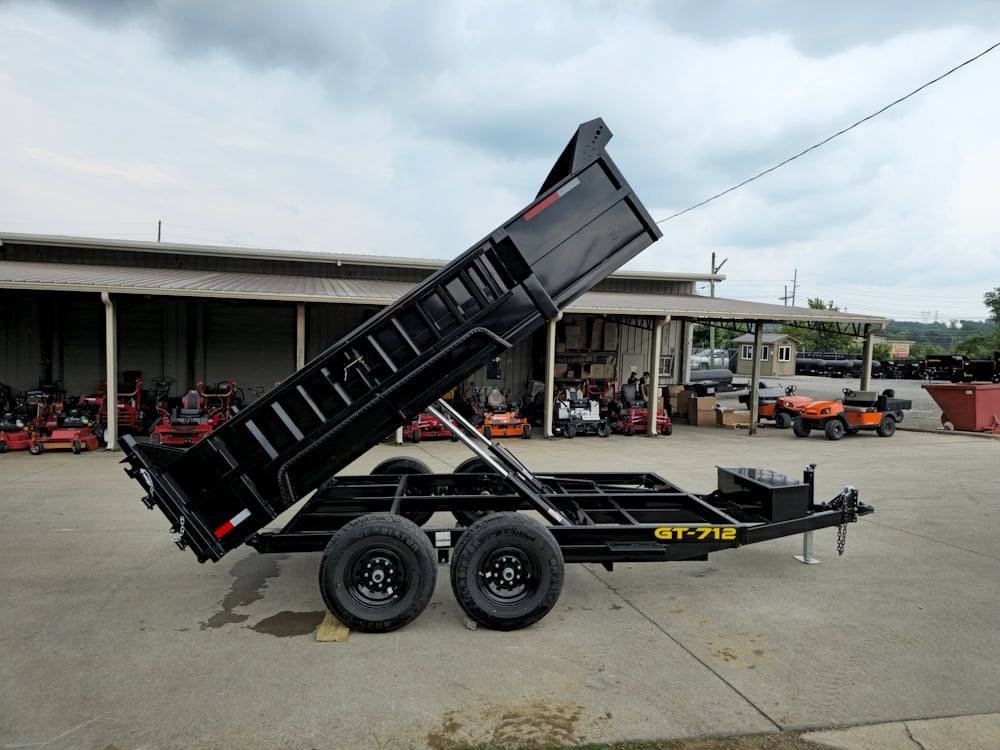 7x12 Hydraulic Dump Trailer with 2ft Sides (2) 6K Axles 12k GVWR - Image 19