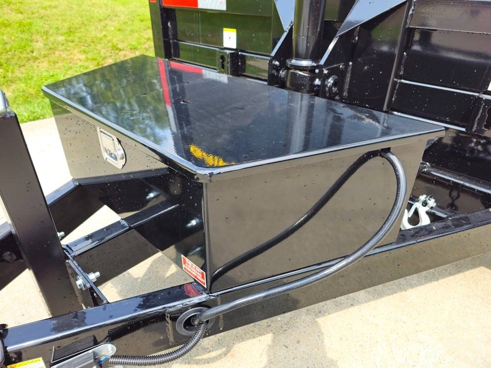 7x14 Telescopic Hydraulic Dump Trailer with 4ft Sides (2) 7K Axles 14K GVWR - Image 15