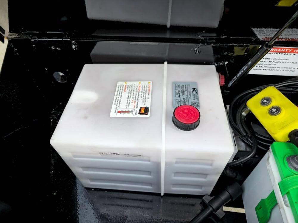 7x14 Telescopic Hydraulic Dump Trailer with 4ft Sides (2) 7K Axles 14K GVWR - Image 17