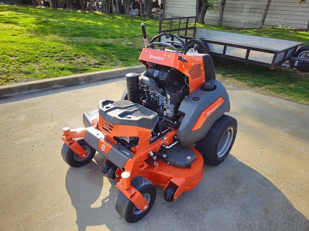 Husqvarna V548 Stand On Zero Turn Mower 48" 24.5HP Kawasaki +Bonus 522L Trimmer (Scratch and Dent) - Image 4
