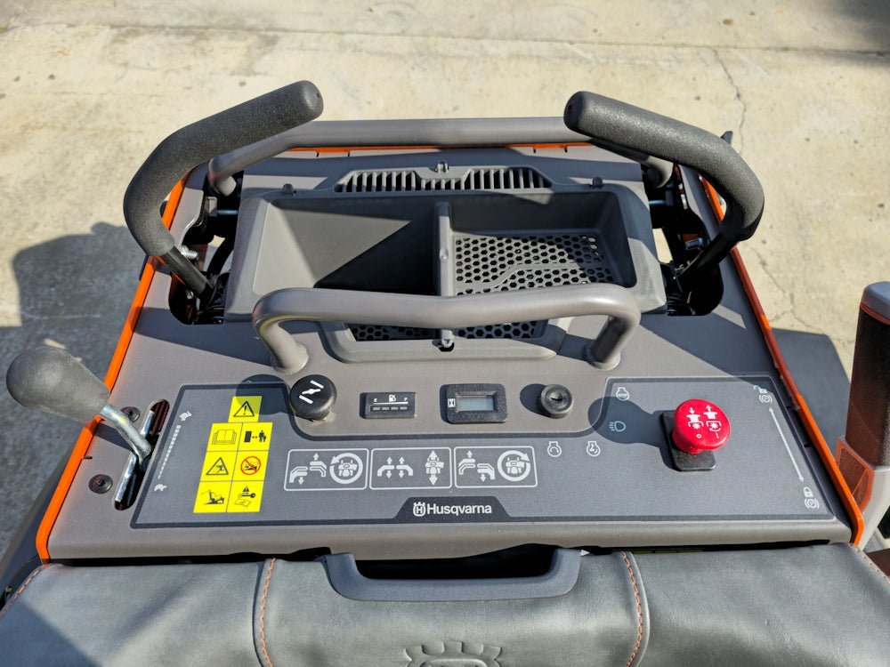 Husqvarna V548 Stand On Zero Turn Mower 48" 24.5HP Kawasaki +Bonus 522L Trimmer (Scratch and Dent) - Image 19