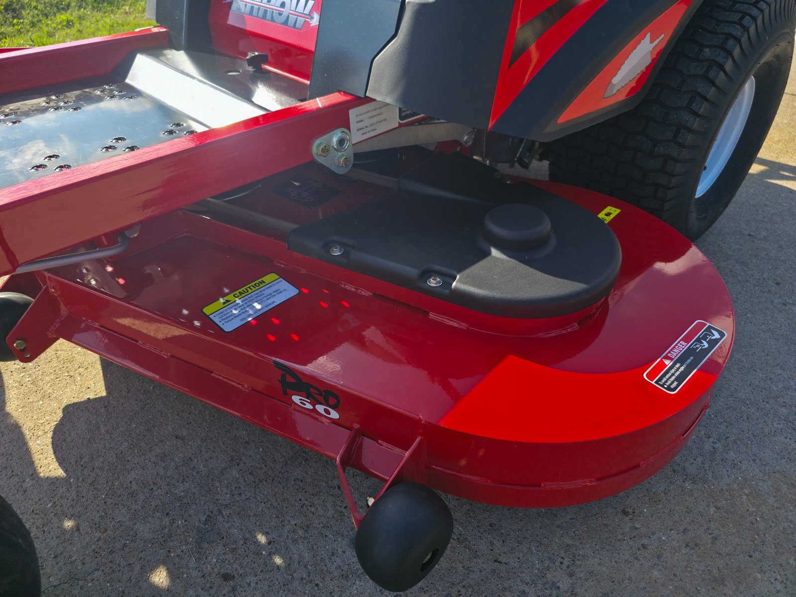 Encore Arrow 60" Zero Turn Mower EA6OXP24LS Welded Deck 23HP - Image 10