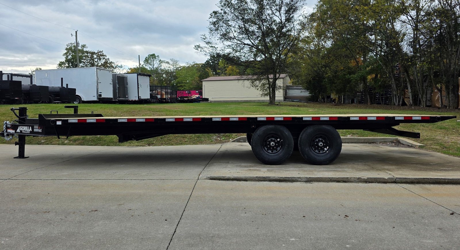 8.5x24 Hydraulic Tilt Deckover Trailer (2) 7,000LB Axles - Image 4