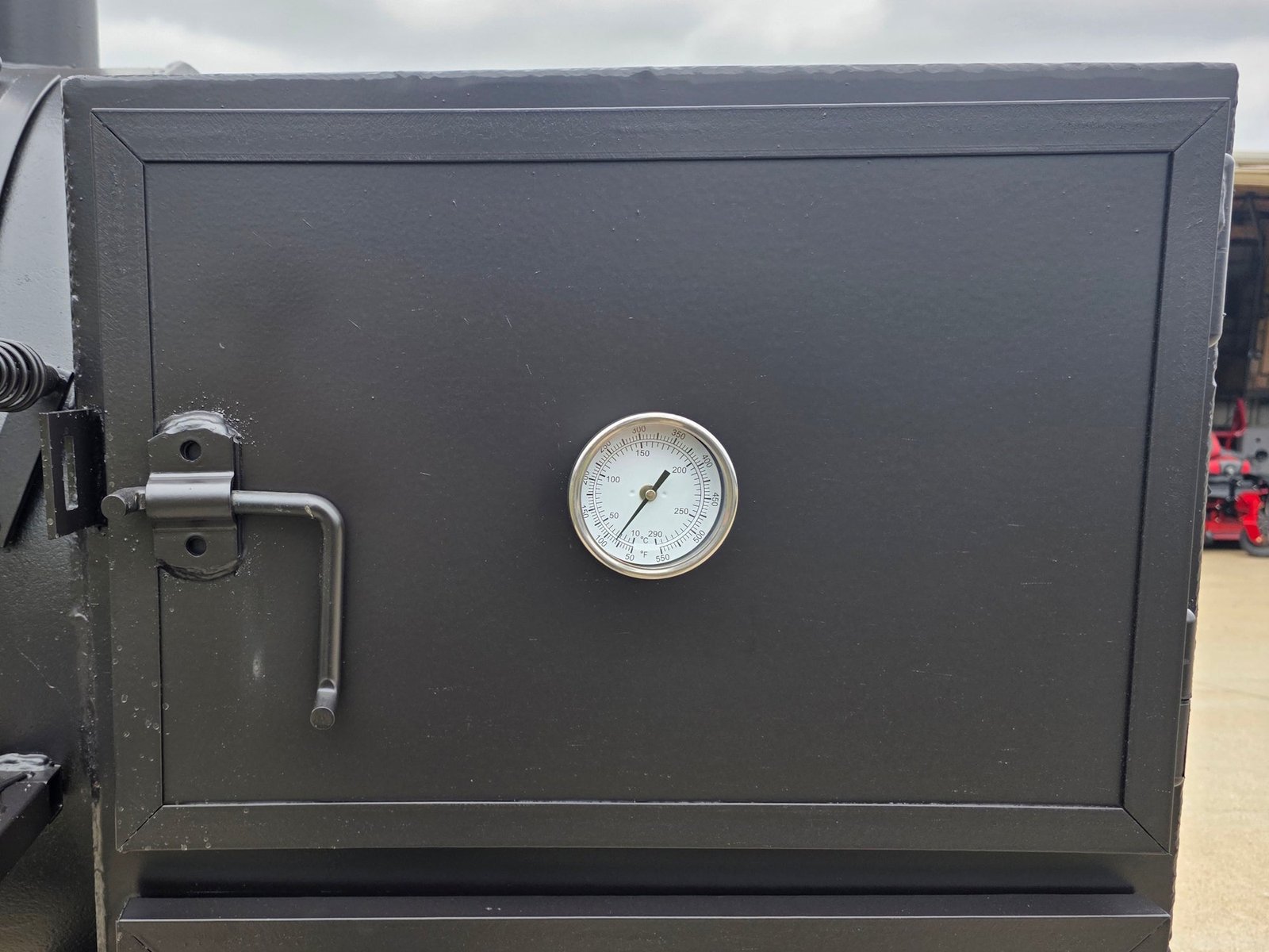 BBQ Smoker 250 Gallon Reverse Flow Patio BBQ Cooker - Image 16