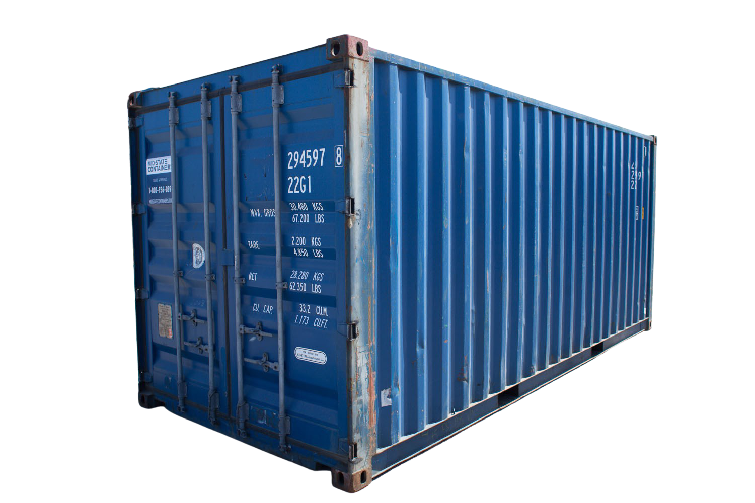 20’ Standard Cargo Worthy Premium Container - Image 3