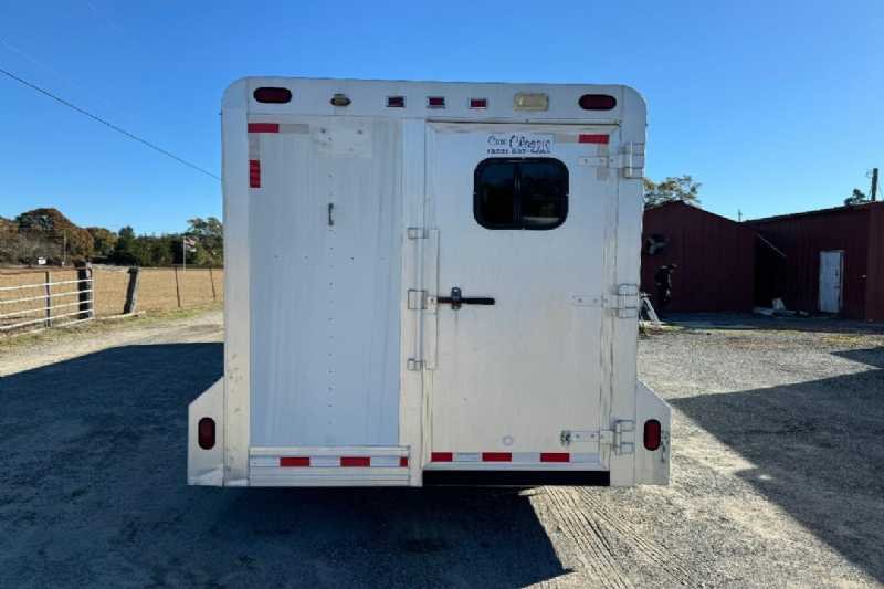 Used 1997 Cato Classic 7408GN 4 Horse Trailer with 8' Short Wall - Image 15