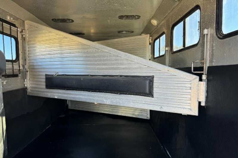 Used 1997 Cato Classic 7408GN 4 Horse Trailer with 8' Short Wall - Image 8