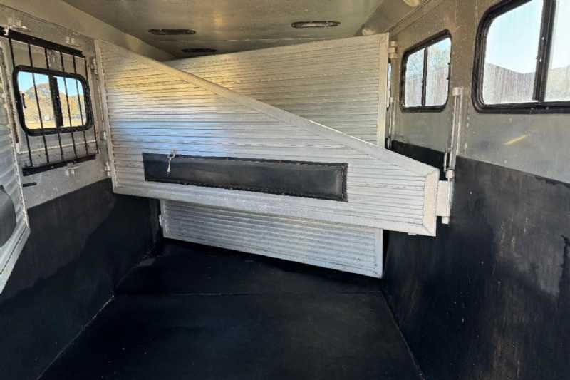 Used 1997 Cato Classic 7408GN 4 Horse Trailer with 8' Short Wall - Image 7