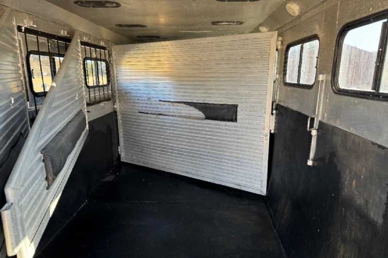 Used 1997 Cato Classic 7408GN 4 Horse Trailer with 8' Short Wall - Image 6
