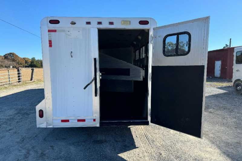 Used 1997 Cato Classic 7408GN 4 Horse Trailer with 8' Short Wall - Image 9