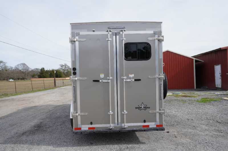 New 2026 Harmar Dixie Star 206DSBP 2 Horse Trailer with 6' Short Wall - Image 16
