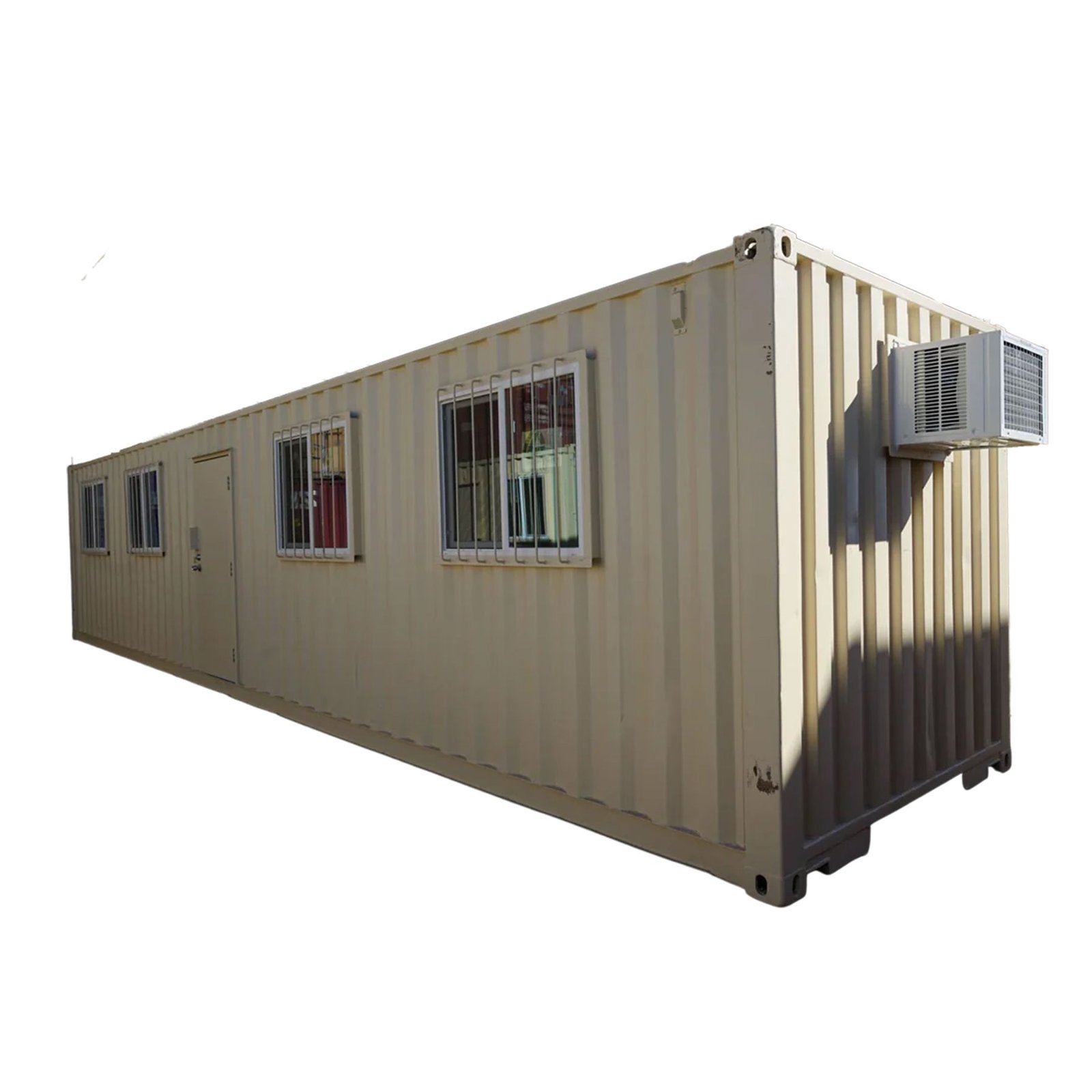 40' Ground Level Office Container