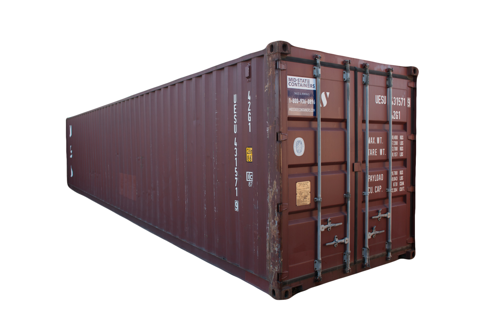 40’ Standard Cargo Worthy Premium Container