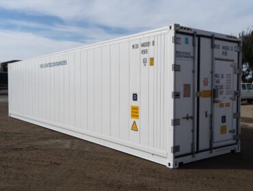 40' High Cube New Refrigerated Container (Single Phase 5HP Freezer)