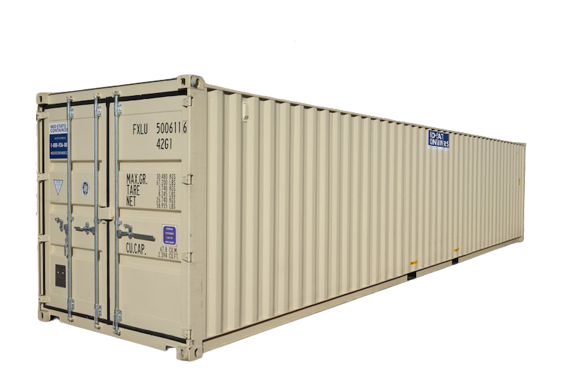 40’ Standard One Trip Container