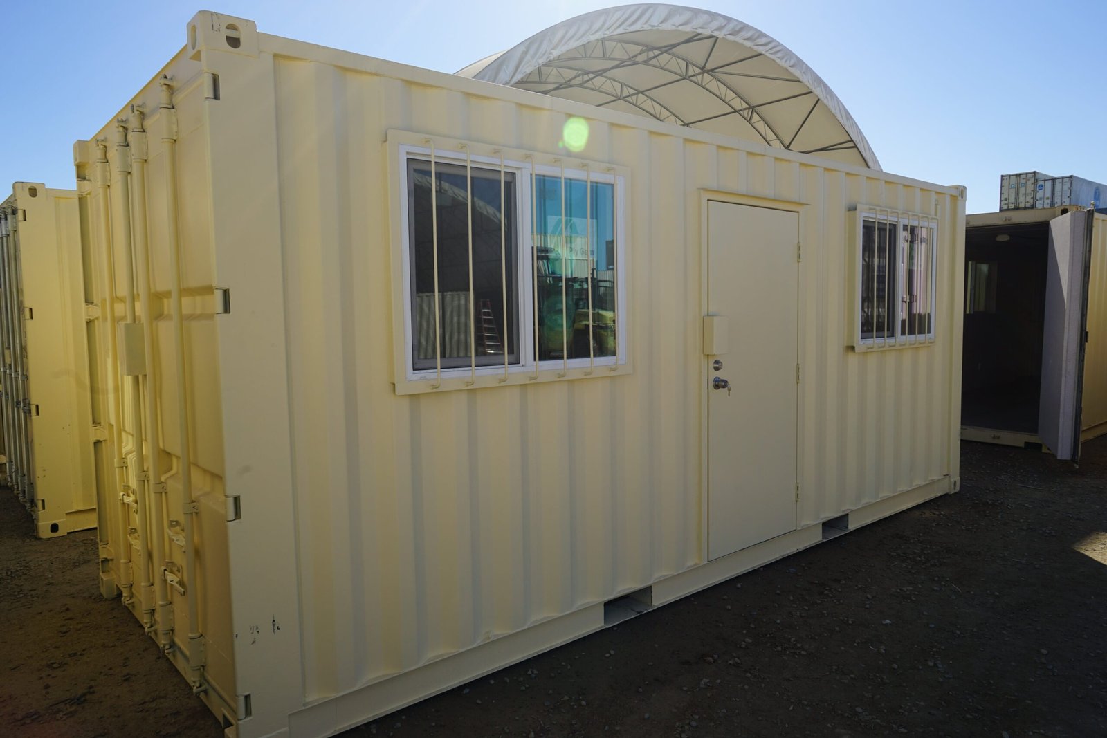 20' Ground Level Office Container - Image 2