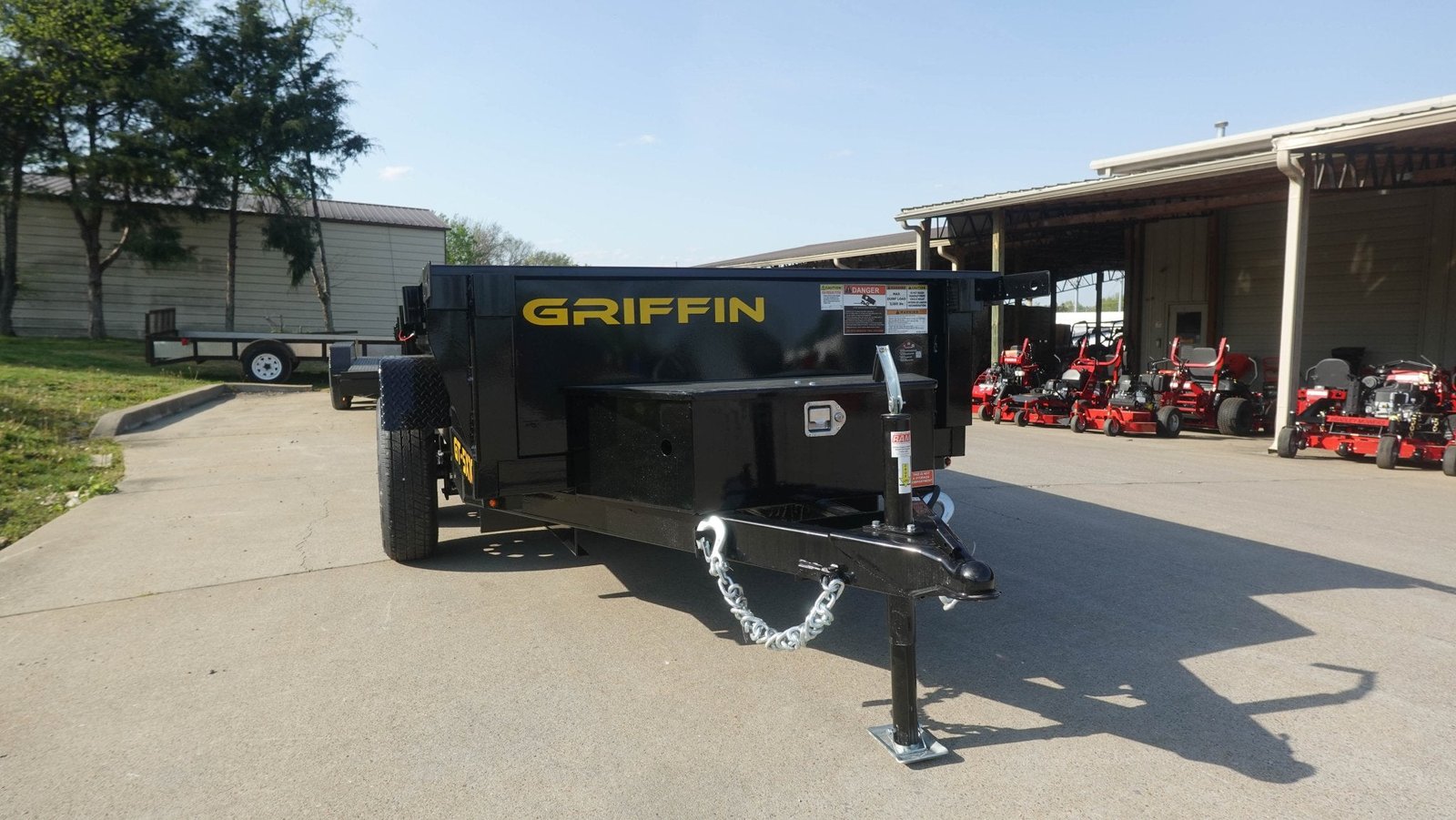 5x10 Hydraulic Dump Trailer Powder Coated with 16" Sides 7K GVWR - Image 5