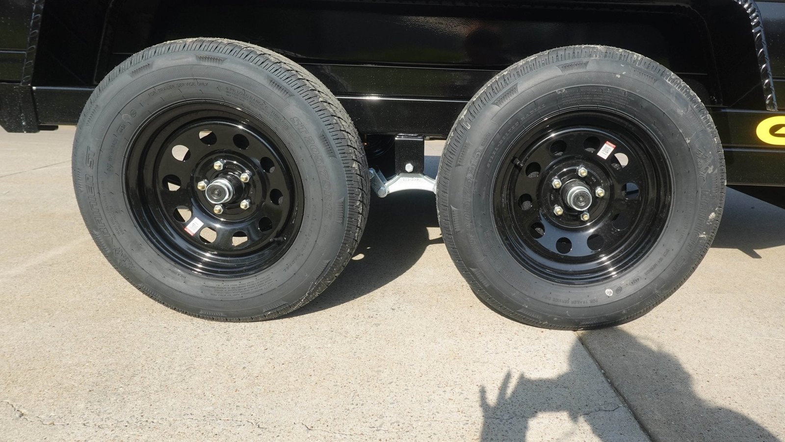 5x10 Hydraulic Dump Trailer Powder Coated with 16" Sides 7K GVWR - Image 13