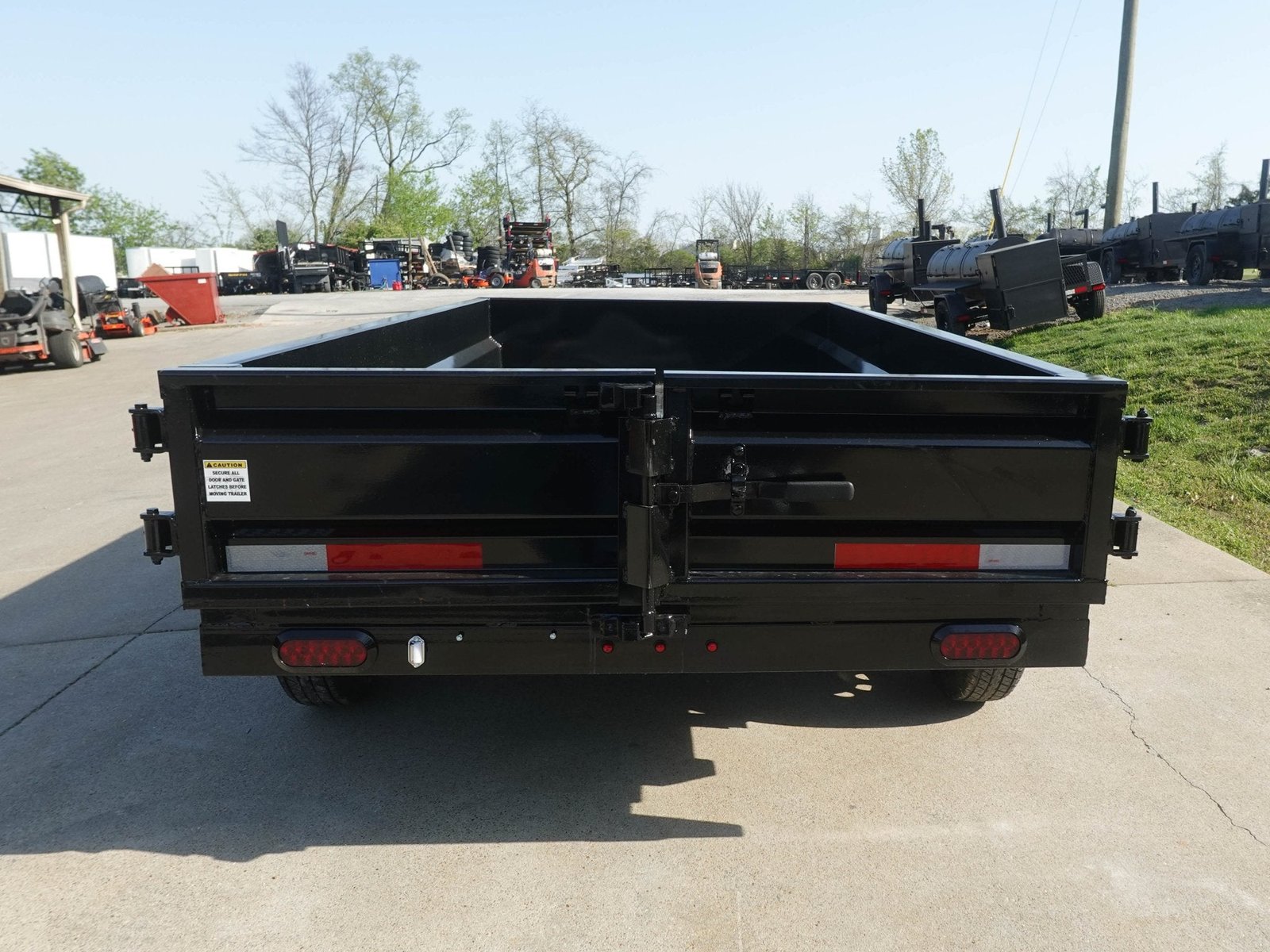 5x10 Hydraulic Dump Trailer Powder Coated with 16" Sides 7K GVWR - Image 8