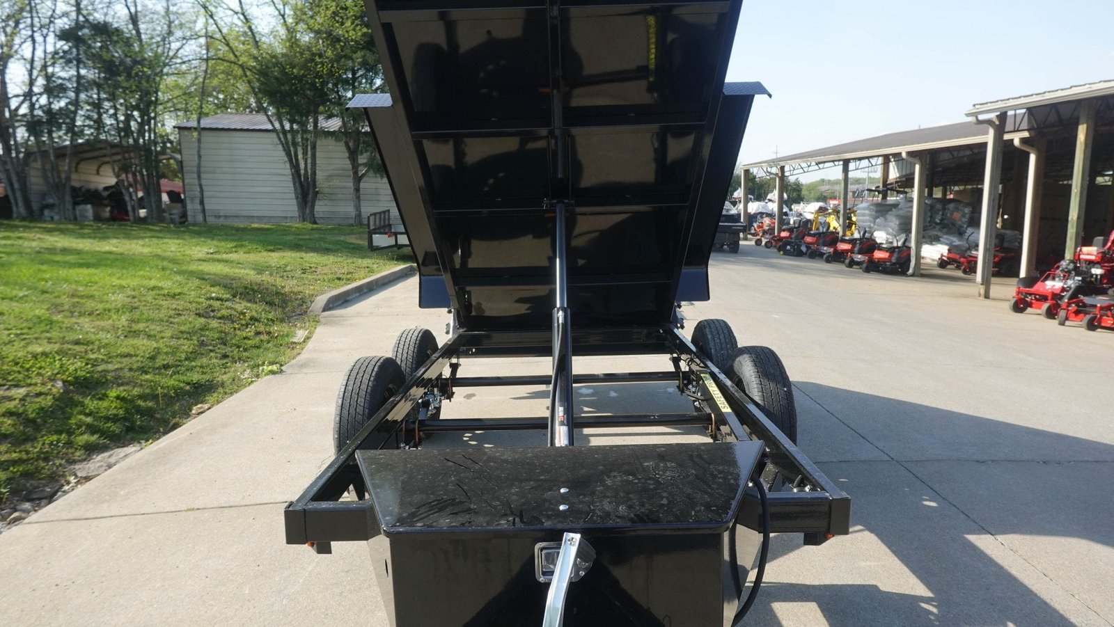 5x10 Hydraulic Dump Trailer Powder Coated with 16" Sides 7K GVWR - Image 10