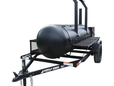 330 GAL Smoker Single Door With CounterWeight with Double Racks