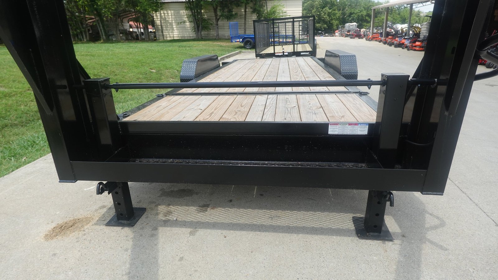 7x20 Gooseneck Tilt Car Hauler Trailer (2) 7K Drop Axles with Brakes 14K GVWR - Image 15