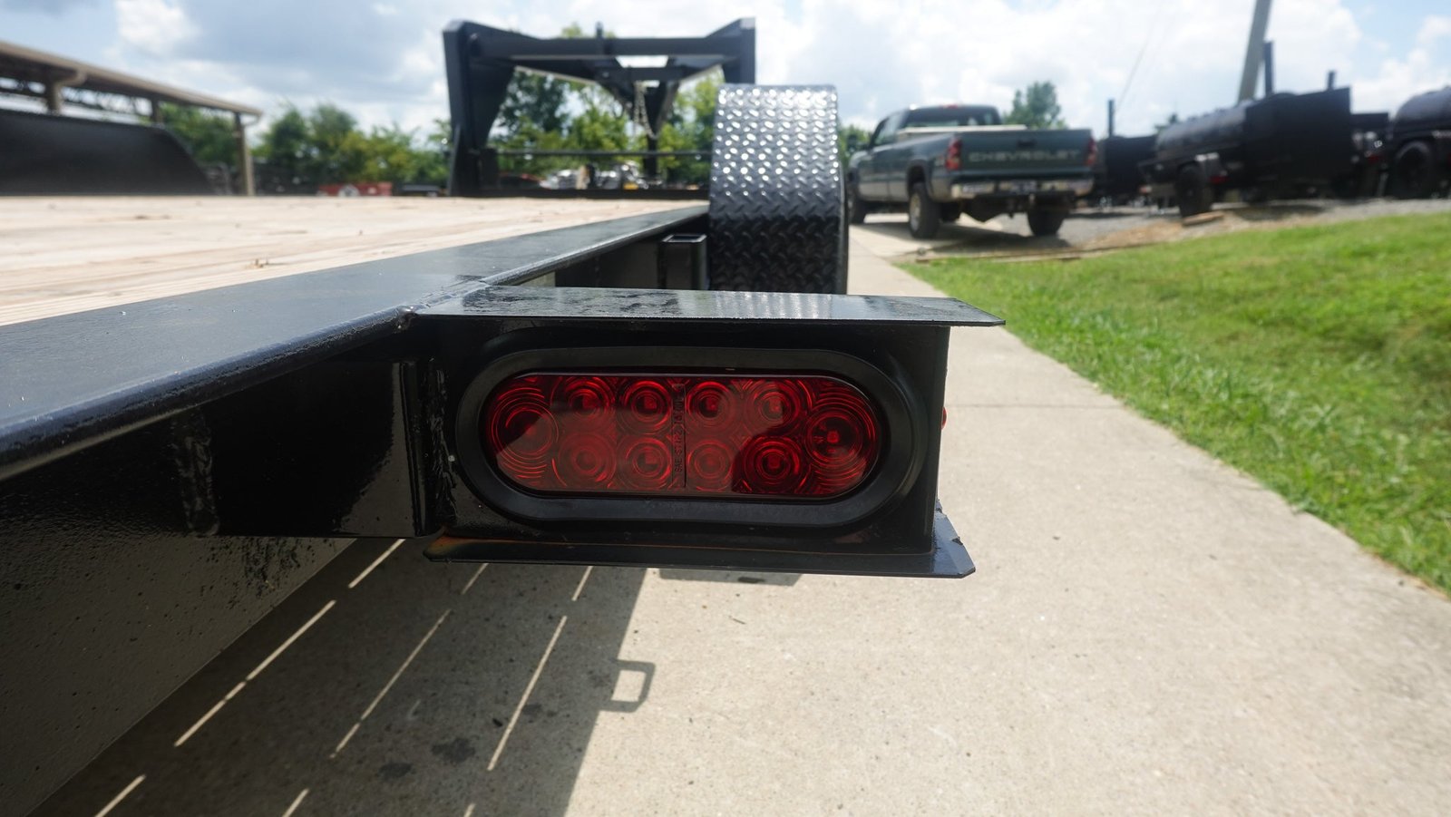 7x20 Gooseneck Tilt Car Hauler Trailer (2) 7K Drop Axles with Brakes 14K GVWR - Image 21