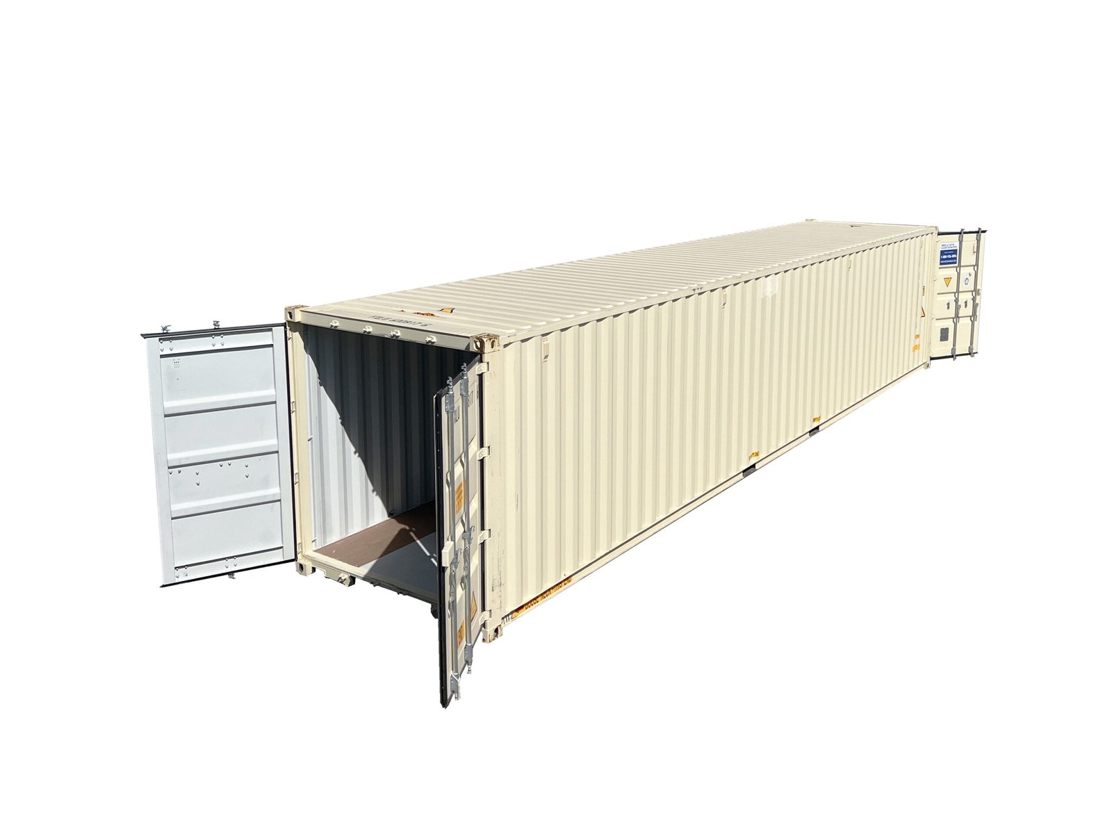 40’ High Cube One Trip Double Door Container - Image 3