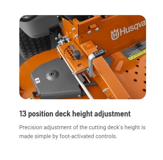 Husqvarna 54" Z454 Zero Turn Mower 22HP Kawasaki +Bonus 522L Trimmer (Scratch and Dent) - Image 7