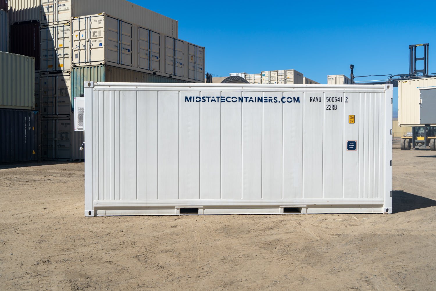 20' STD New Refrigerated Container (Single Phase 3.5 HP Freezer)