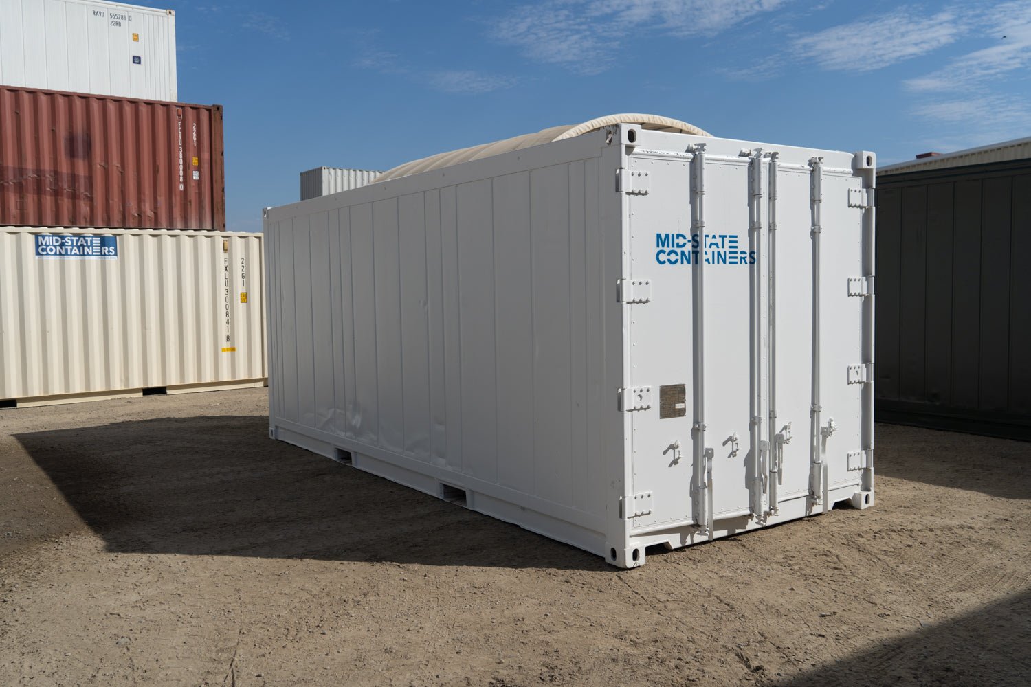 20' STD Refrigerated Container Used Box - New Motor (Single Phase 2.5 HP Cooler)