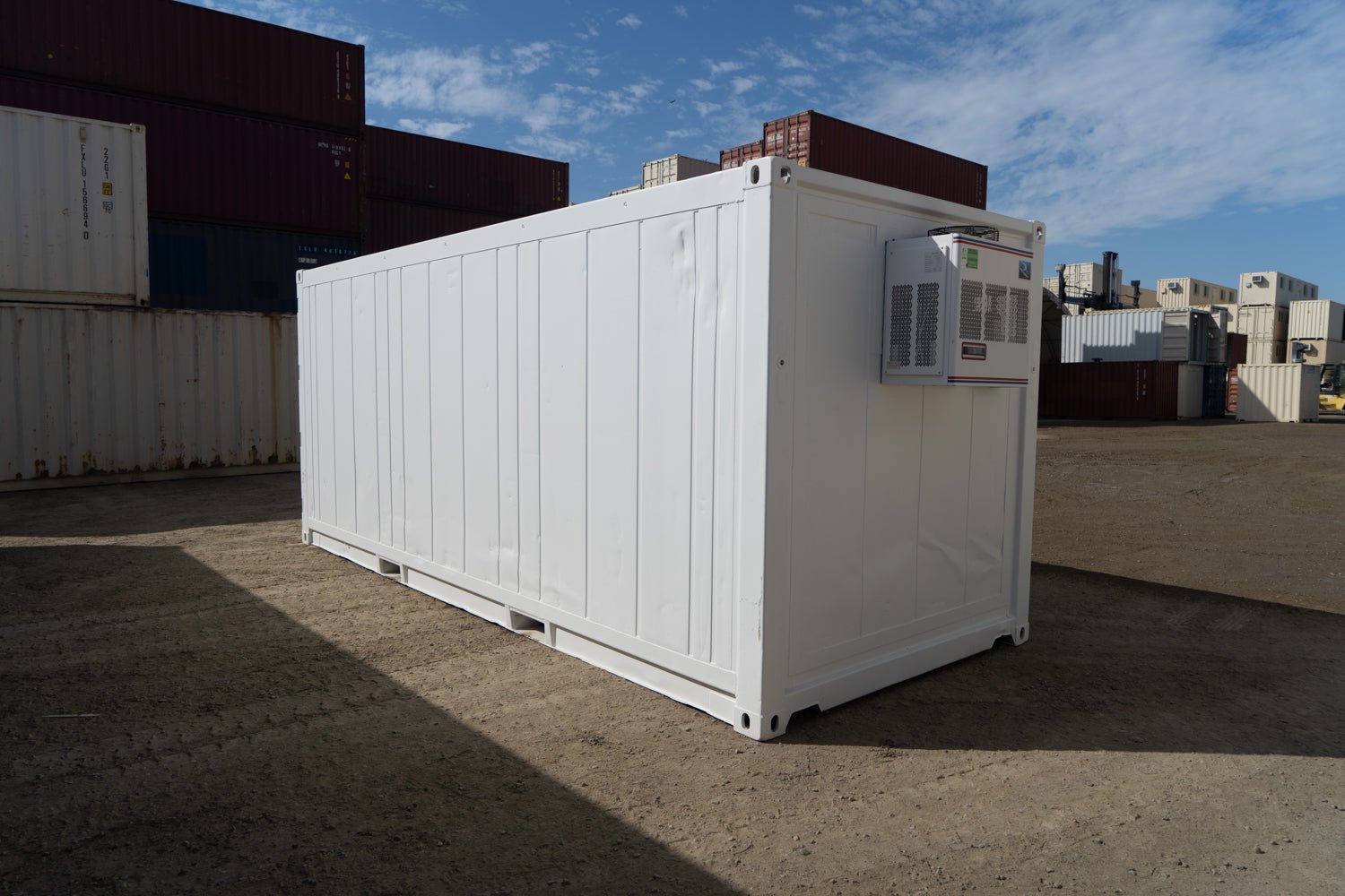 20' STD Refrigerated Container Used Box - New Motor (Single Phase 2.5 HP Cooler) - Image 2
