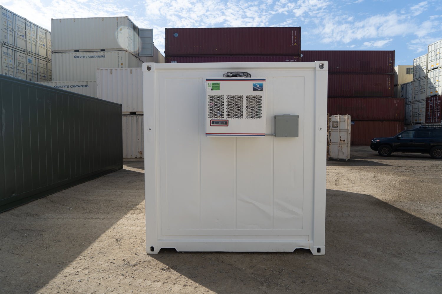 20' STD Refrigerated Container Used Box - New Motor (Single Phase 2.5 HP Cooler) - Image 3