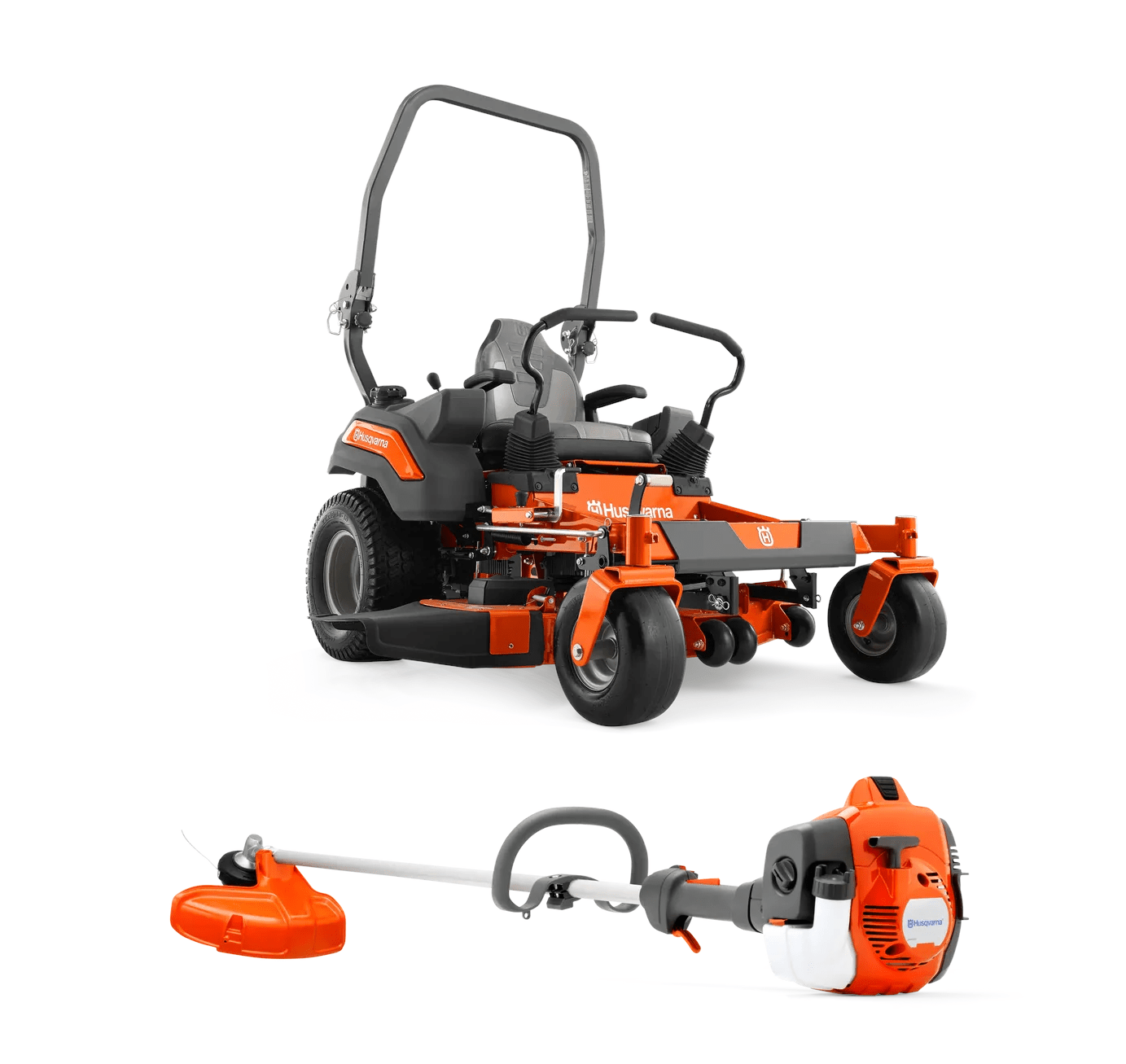 Husqvarna 48" Z448 Zero Turn Mower 22HP KAW +Bonus 522L Trimmer (Scratch and Dent)