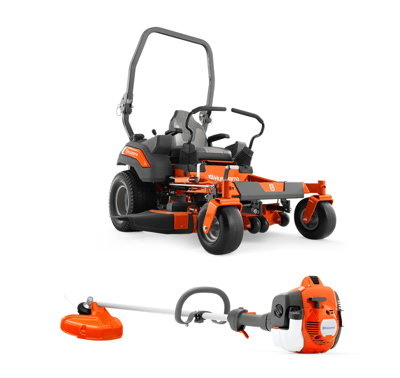 Husqvarna 54" Z454 Zero Turn Mower 22HP Kawasaki +Bonus 522L Trimmer (Scratch and Dent)