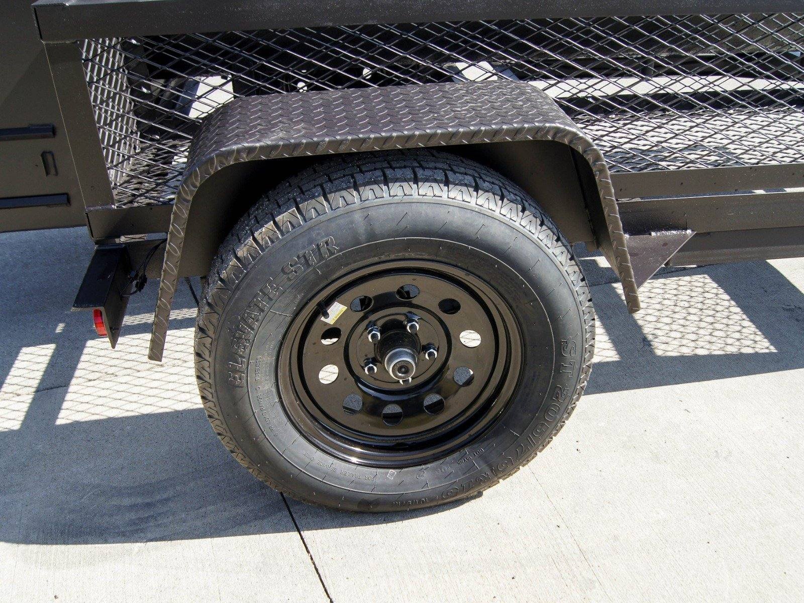 BBQ Smoker 300 Gallon Trailer Pull Behind with Charcoal Grill on the Front Compartment of Smoker - Image 15