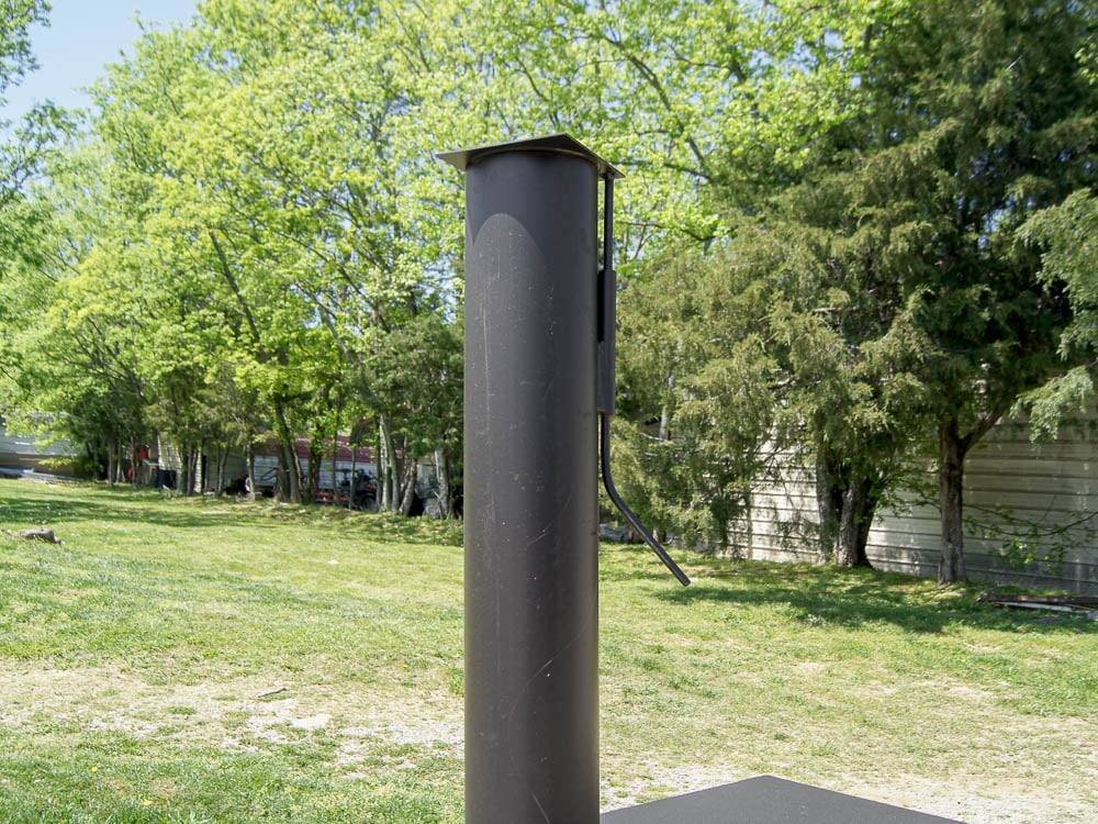 330 Gallon Pull Behind BBQ Smoker with Round Charcoal Grill 3500lb Axle - Image 19