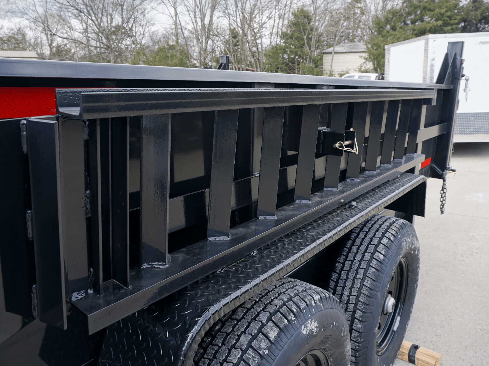 7x16 Telescopic Hydraulic Dump Trailer with 2ft Sides (2) 7K Axles GVWR 14K - Image 17