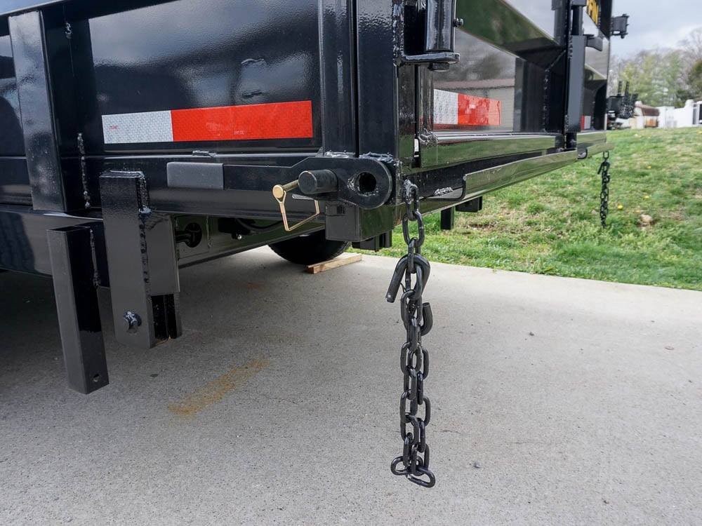 7x16 Telescopic Hydraulic Dump Trailer with 2ft Sides (2) 7K Axles GVWR 14K - Image 20