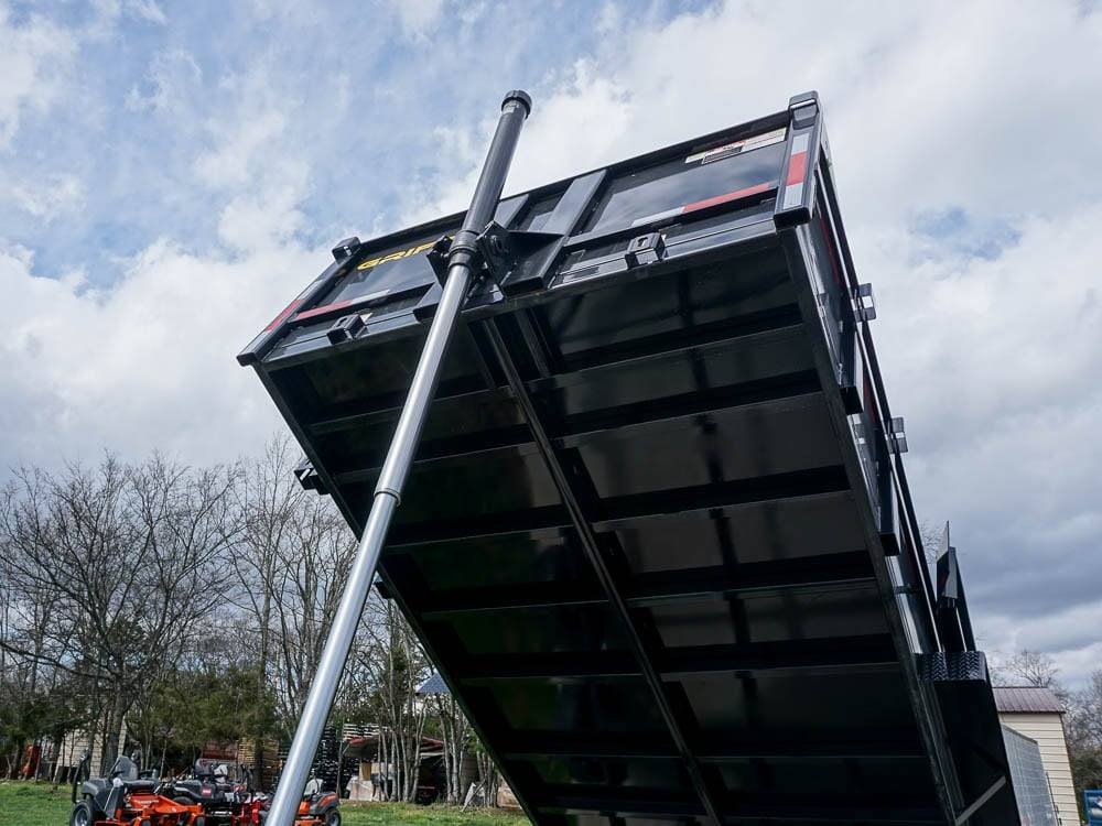 7x16 Telescopic Hydraulic Dump Trailer with 2ft Sides (2) 7K Axles GVWR 14K - Image 24